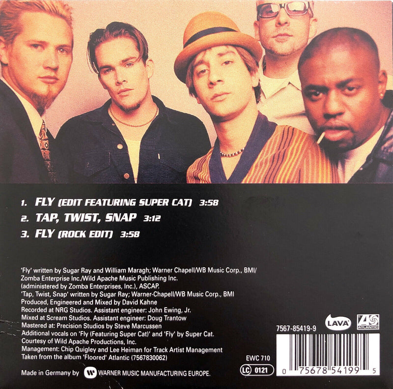 Sugar Ray CD Single Fly - Europe (EX+/EX+)