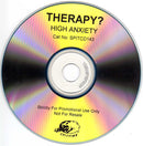 Therapy? ‎CDr High Anxiety - Promo - England (EX/M)