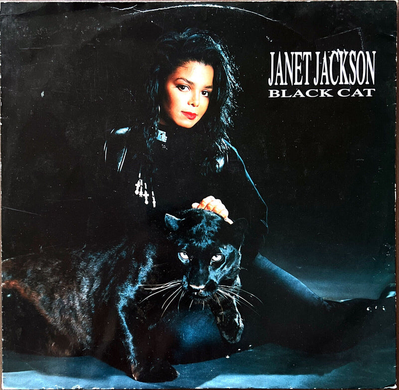 Janet Jackson 12" Black Cat