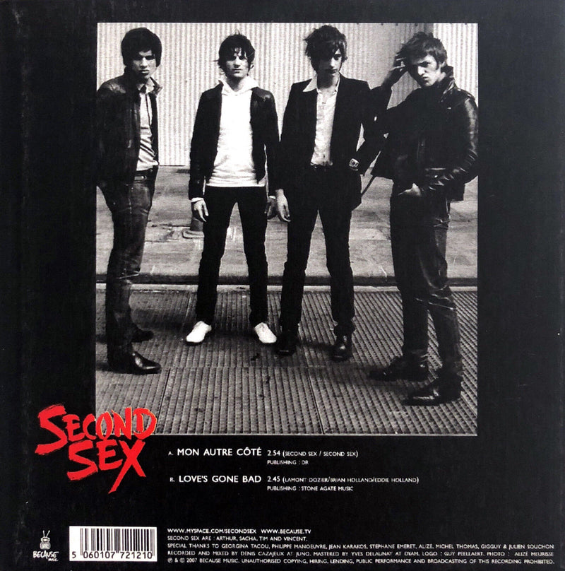 Second Sex ‎CD Single Mon Autre Côté - Promo - France (EX+/M)