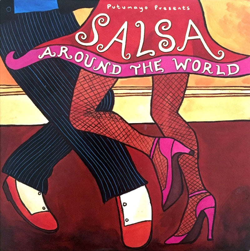 Compilation ‎CD Salsa Around The World - Promo - Holland (EX+/EX+)
