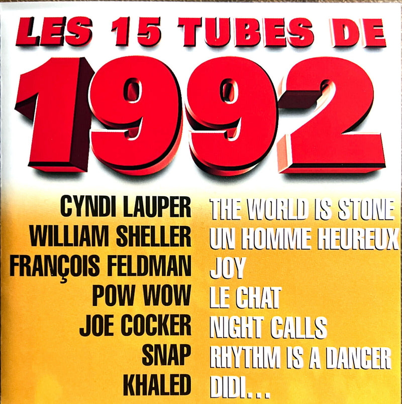 Various CD Les 15 Tubes De 1992