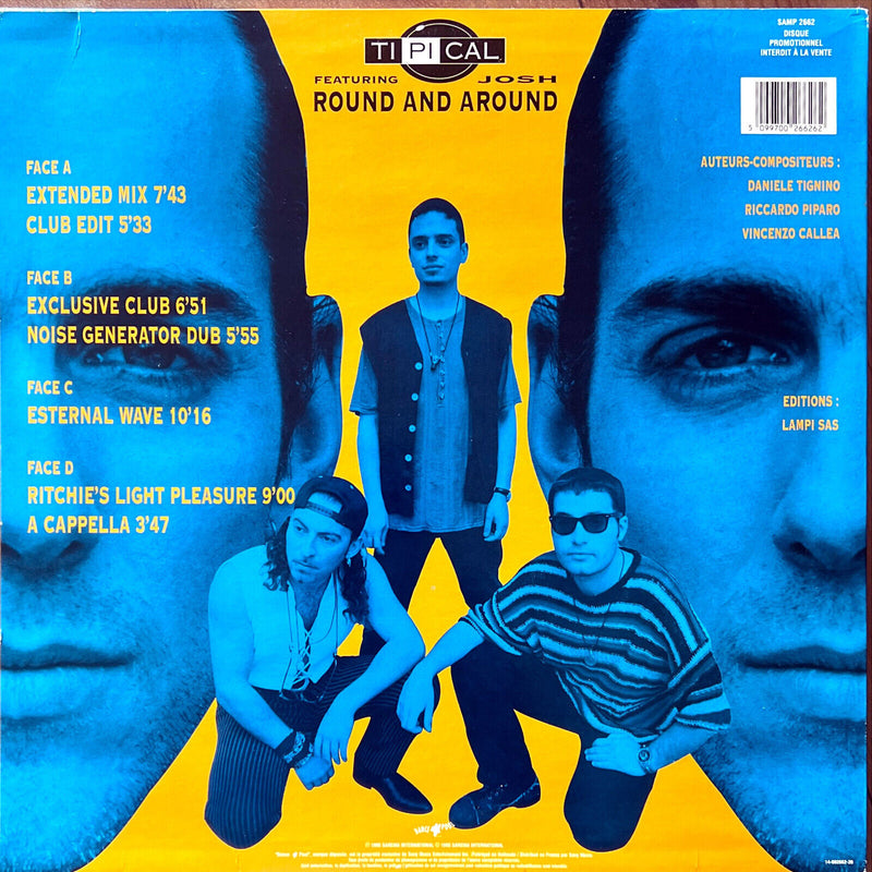 Ti.Pi.Cal. Feat. Josh 2x12" Round And Around - Promo
