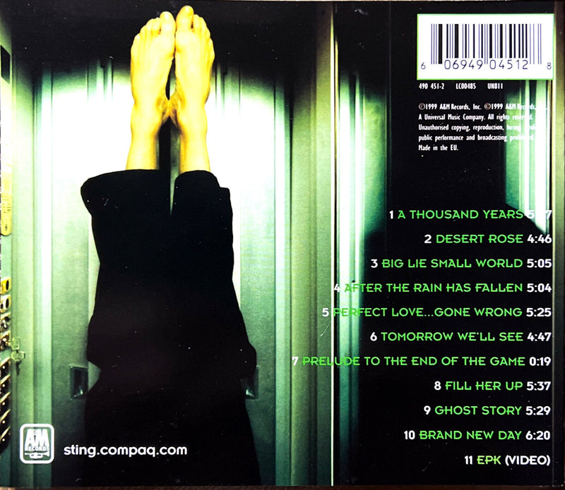 Sting CD Brand New Day