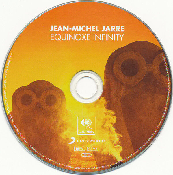 Jean-Michel Jarre ‎CD Equinoxe Infinity - Digipak, Second Cover - Europe (M/M)