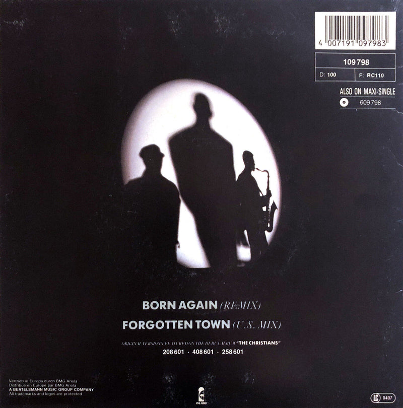 The Christians ‎7" Born Again (Remix) - Europe (EX/EX)