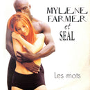 Mylène Farmer Et Seal ‎CD Single Les Mots - France (VG/VG)