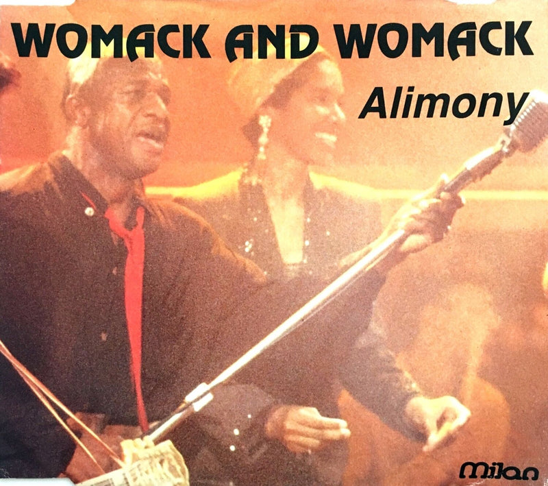 Womack And Womack Maxi CD Alimony - France (VG+/VG)