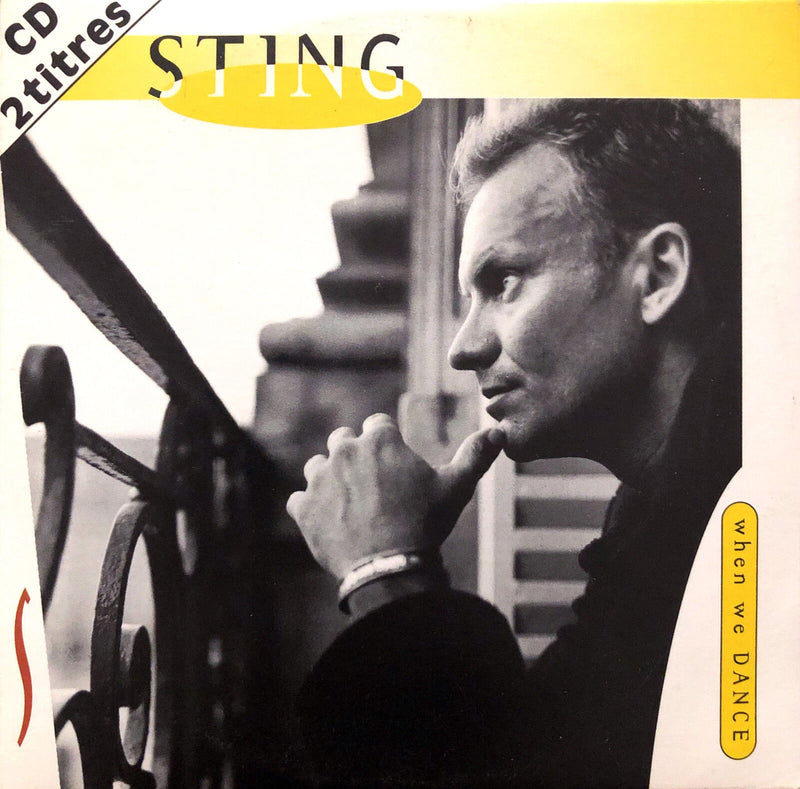 Sting ‎CD Single When We Dance - France (EX/M)