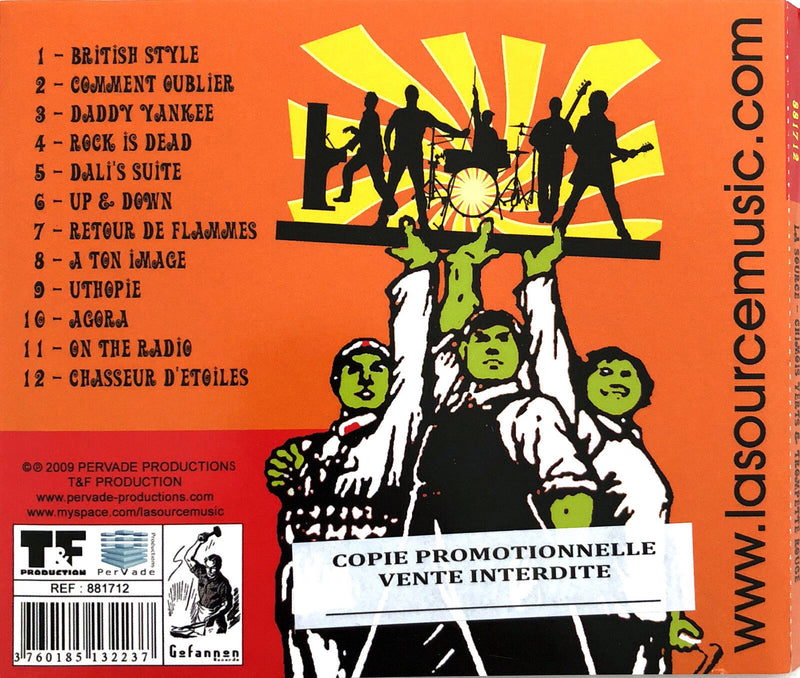 La Source ‎CD Chinois Verts & Trompette Rouge - France (M/M)