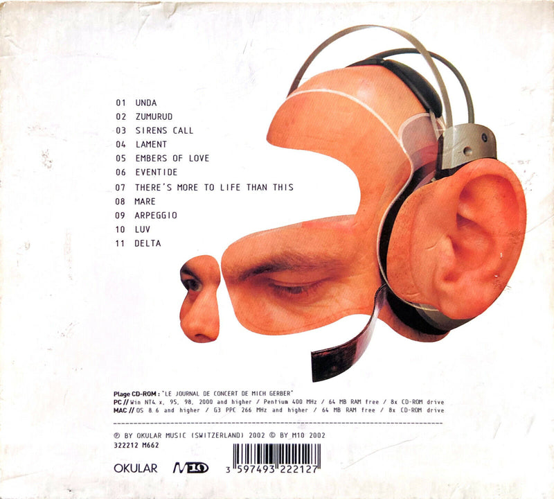 Mich Gerber ‎CD The Endless String - Digifile - France (VG+/VG+)