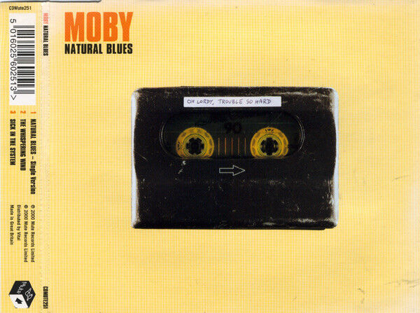 Moby Maxi CD Natural Blues - Vol.1 - UK (M/M)