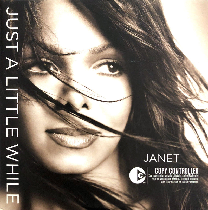 Janet CD Single Just A Little While - France (VG+/VG+)