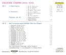 Frederic Chopin 2xCD Fantasie - Europe (M/EX)