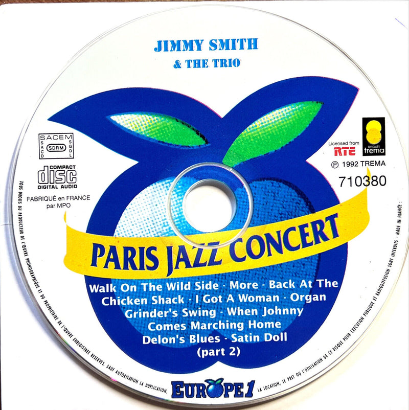 Jimmy Smith And The Trio 2xCD Salle Pleyel - May 28, 1965