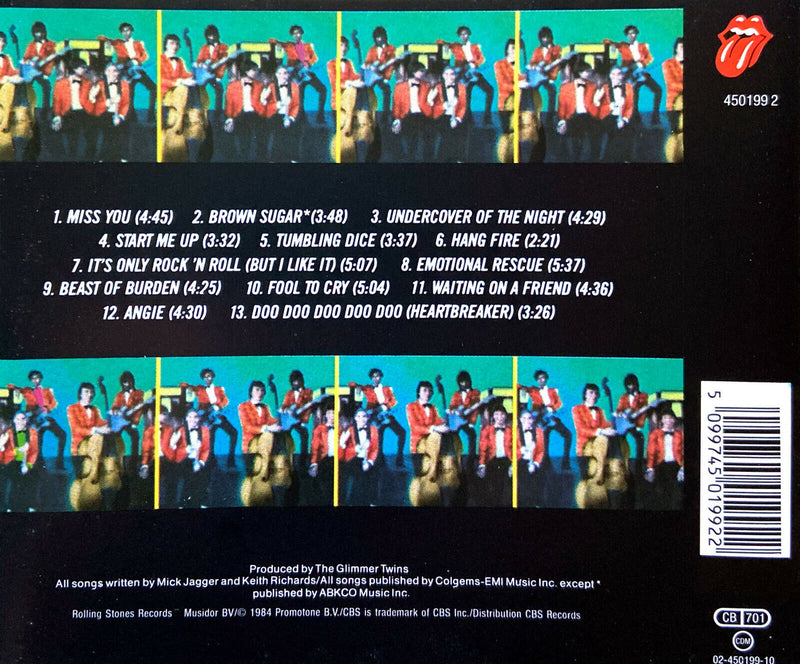 The Rolling Stones ‎CD Rewind - Austria (EX+/VG+)
