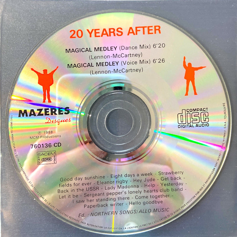 20 Years After ‎CD Magical Medley - France (VG/VG)