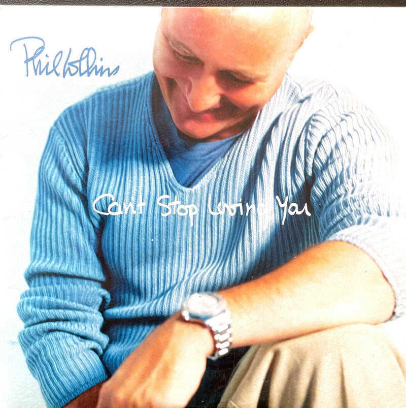 Phil Collins CD Single Can't Stop Loving You - France