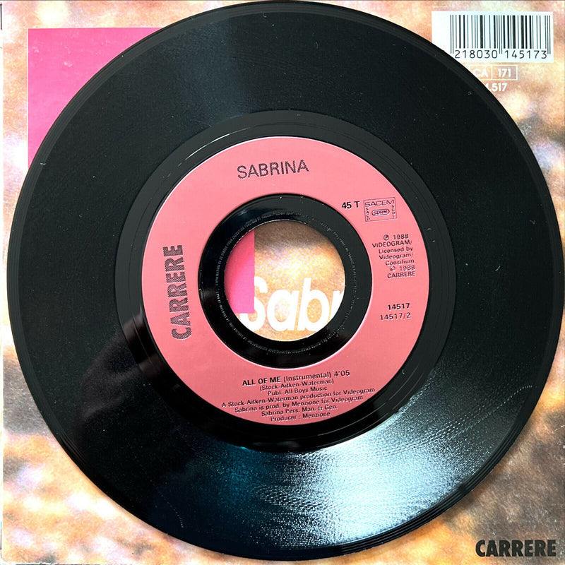 Sabrina 7" All Of Me