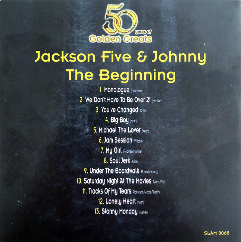 The Jackson 5 ‎CD The Beginning - 1968 - 1969 - England (EX/EX+)