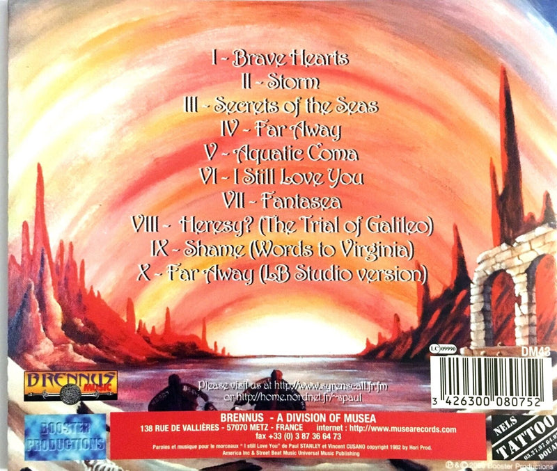 Syrens Call ‎CD Fantasea - France (EX+/EX+)