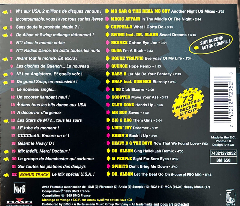 Various CD MD 2 - Le Mega Music Dance