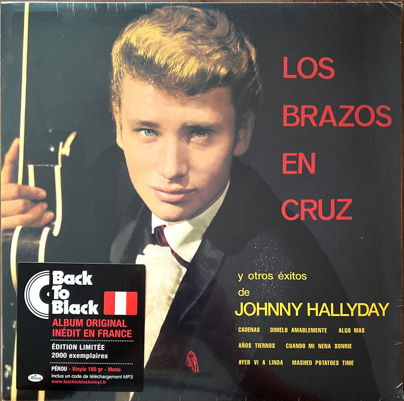 Johnny Hallyday LP Los Brazos En Cruz - 2000 exemplaires