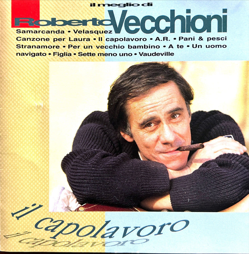 Roberto Vecchioni CD Il Capolavoro