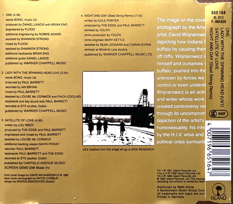 U2 Maxi CD One