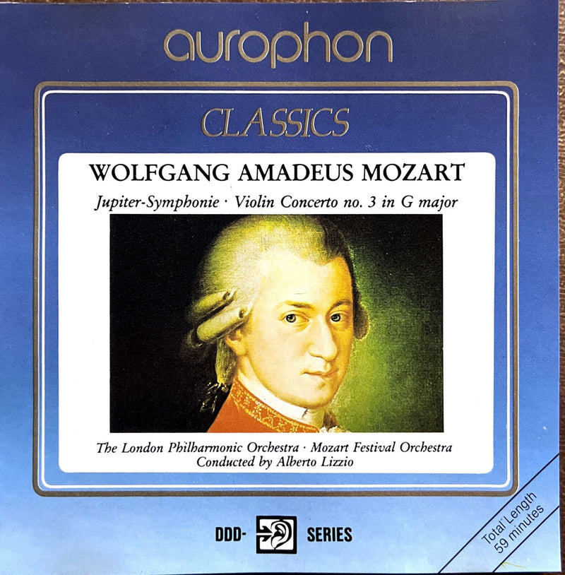 Wolfgang Amadeus Mozart CD Jupiter-Symphonie ∙ Violin Concerto No. 3 In G Major