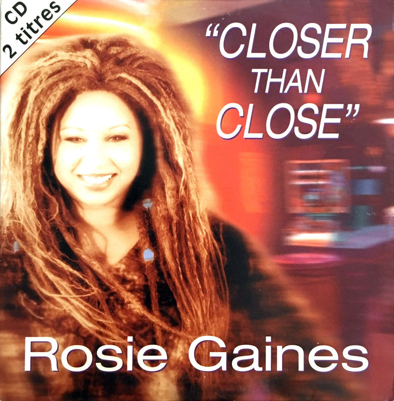 Rosie Gaines ‎CD Single Closer Than Close - France (VG+/EX)