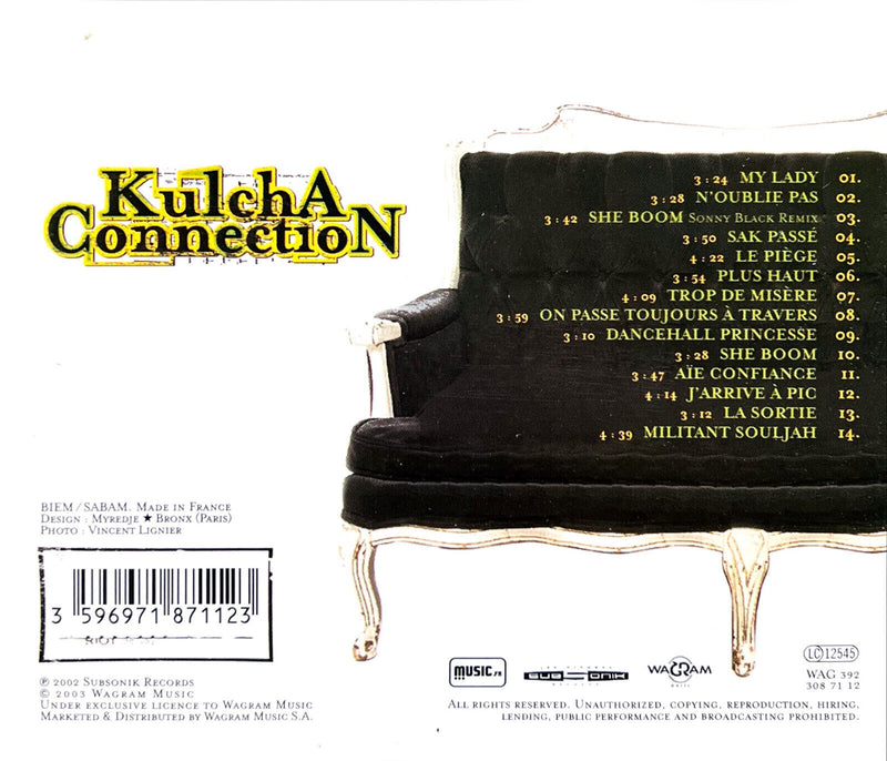 Kulcha Connection CD Plus Haut