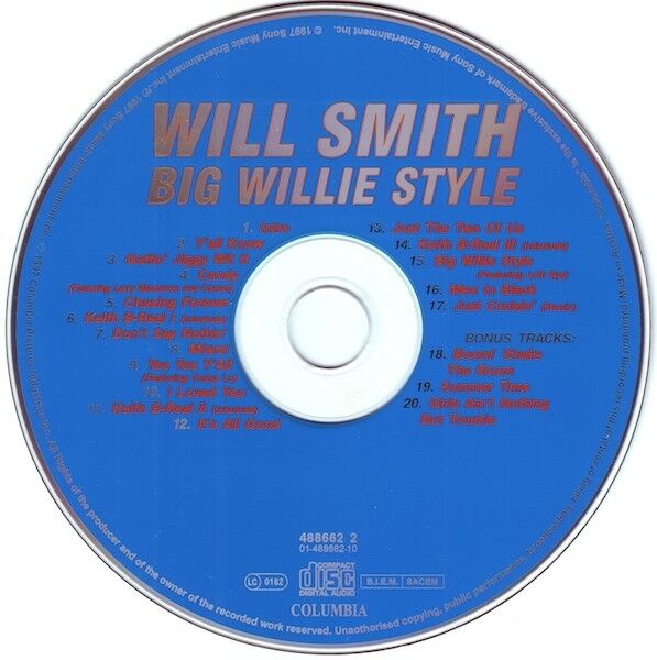 Will Smith ‎CD Big Willie Style - Europe (M/EX+)