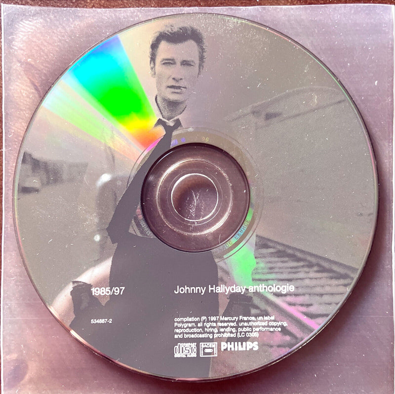Johnny Hallyday CD Anthologie 1985-97