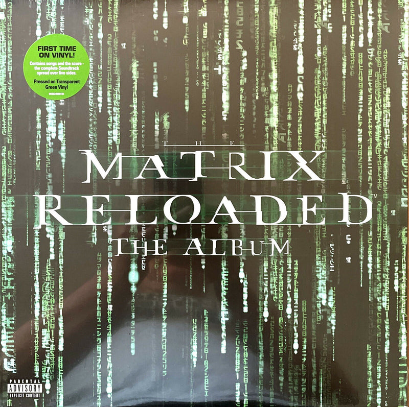 Compilation ‎2xLP The Matrix Reloaded: The Album - Limited Edition Green Transpa