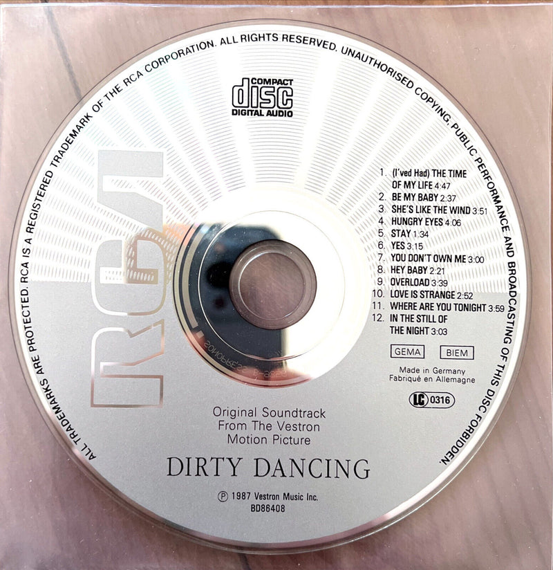 Various CD Dirty Dancing (Selections From The Original Soundtrack)