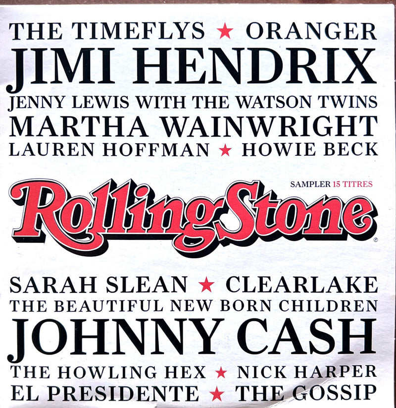 Various CD Rolling Stone Sampler N°37 - Promo