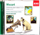 CD Mozart: Concertos pour Violon No. 1-3 & Rondo K.373 - David Oistrakh