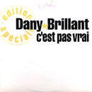 Dany Brillant CD Single C'est pas vrai - Promo - France (VG/EX)