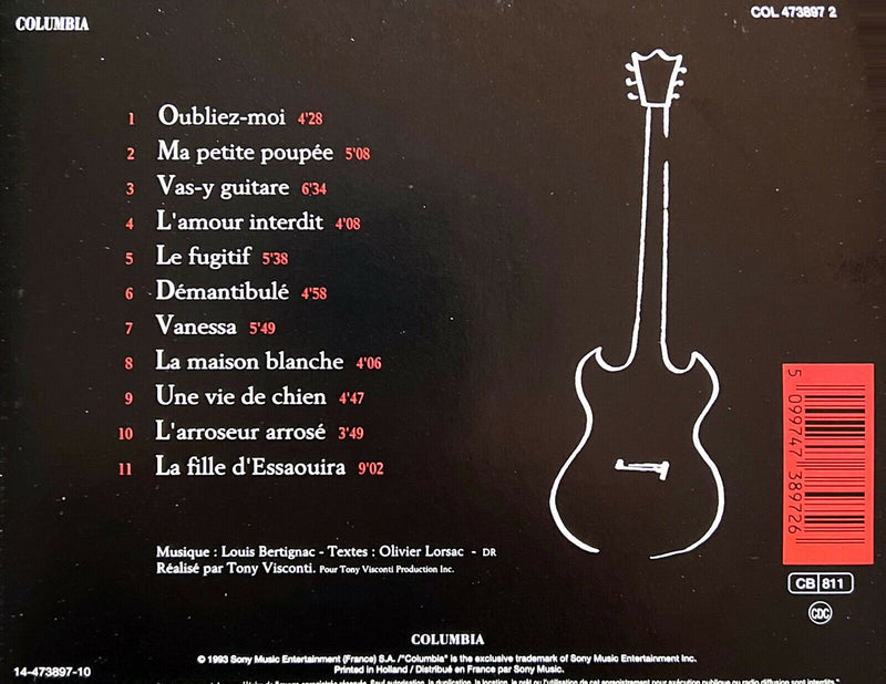 Louis Bertignac CD Elle Et Louis