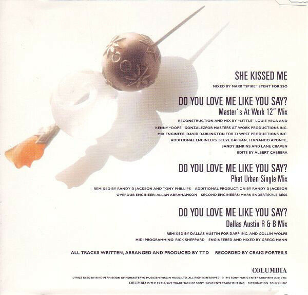 Terence Trent D'Arby ‎Maxi CD She Kissed Me - Europe (EX/EX+)