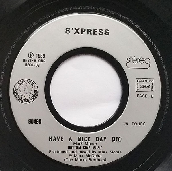 S'Xpress 7" Hey Music Lover - France (VG+/EX)