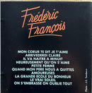 Frédéric François CD Mon Coeur Te Dit Je T'aime