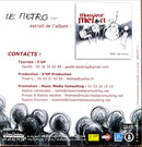Monsieur Melon CD Single Le Métro - Promo