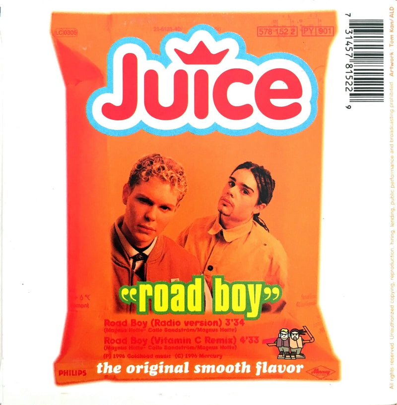 Juice CD Single Road Boy - France (EX/EX+)