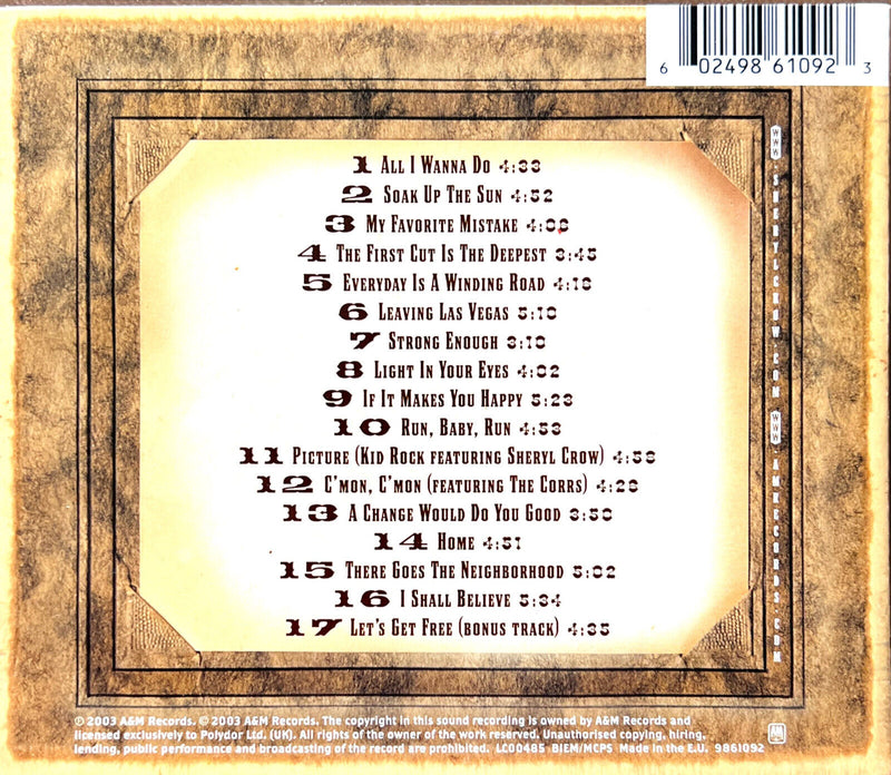 Sheryl Crow CD The Very Best Of Sheryl Crow