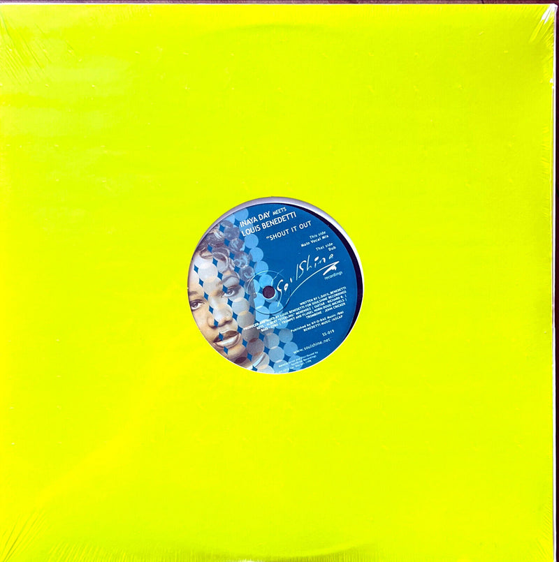 Inaya Day Meets Louis Benedetti 12" Shout It Out - US