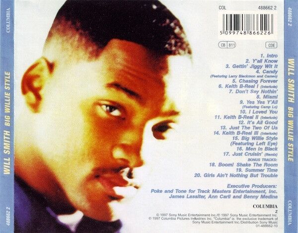 Will Smith ‎CD Big Willie Style - Europe (M/EX+)