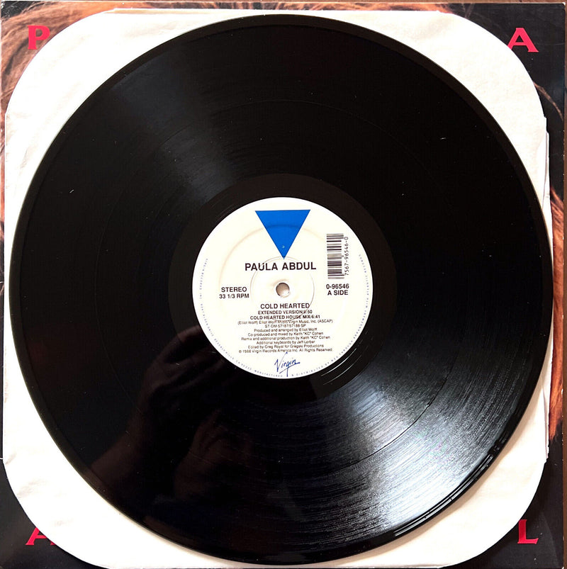 Paula Abdul 12" Cold Hearted - US