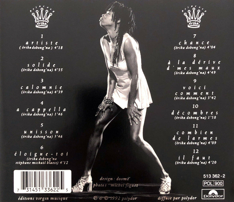 Princess Érika ‎CD Princess Érika - France (EX/EX)